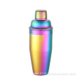 700ml Cocktail Shaker in Rainbow Color Electroplated